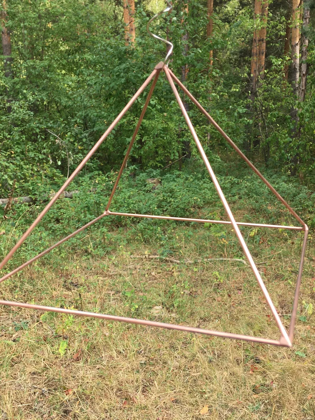 Copper pyramid healing, meditation copper pyramid , reiki healing tool