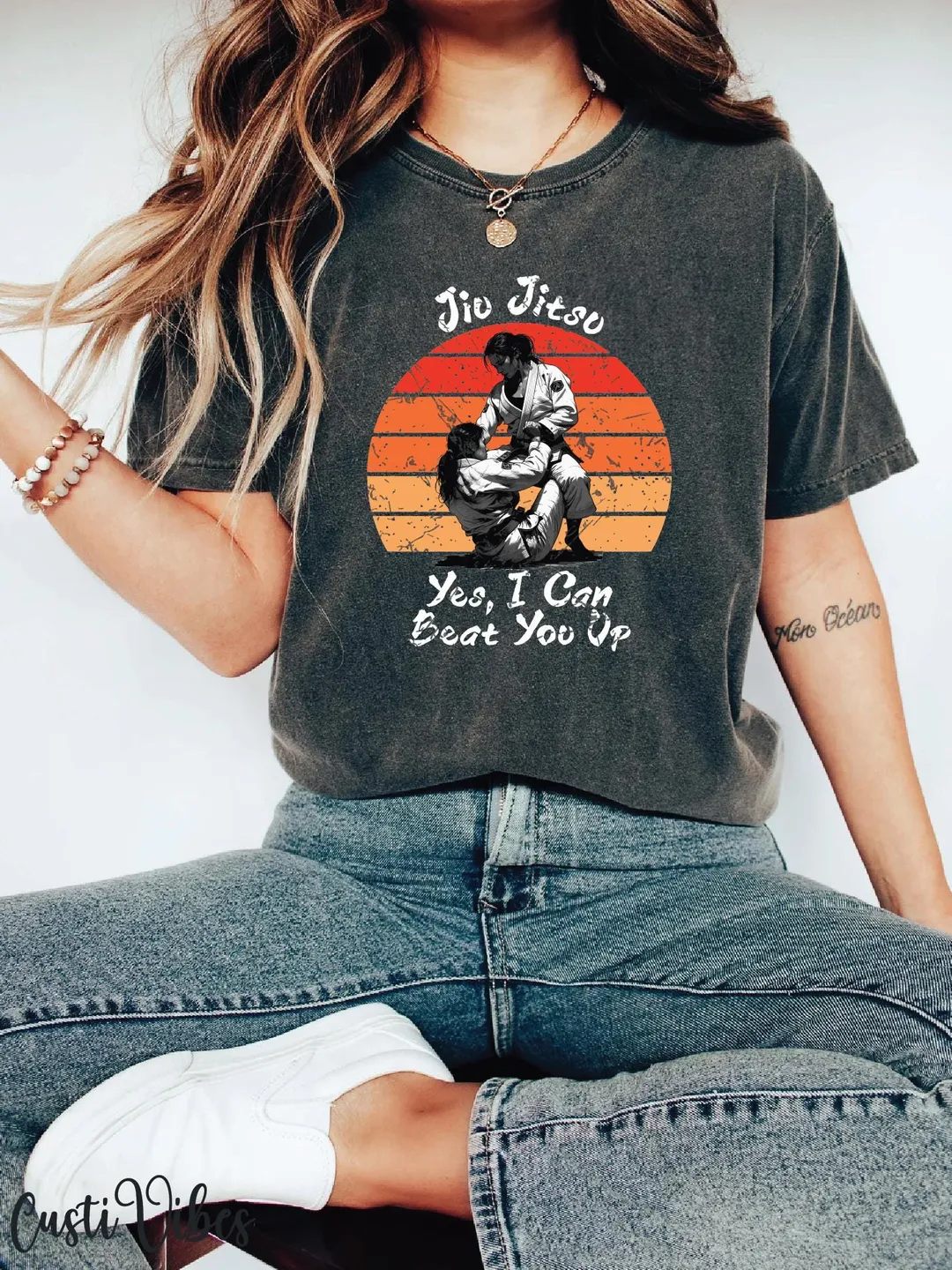 Funny Jiu Jitsu Shirt, MMA Martial Arts Unisex Tee