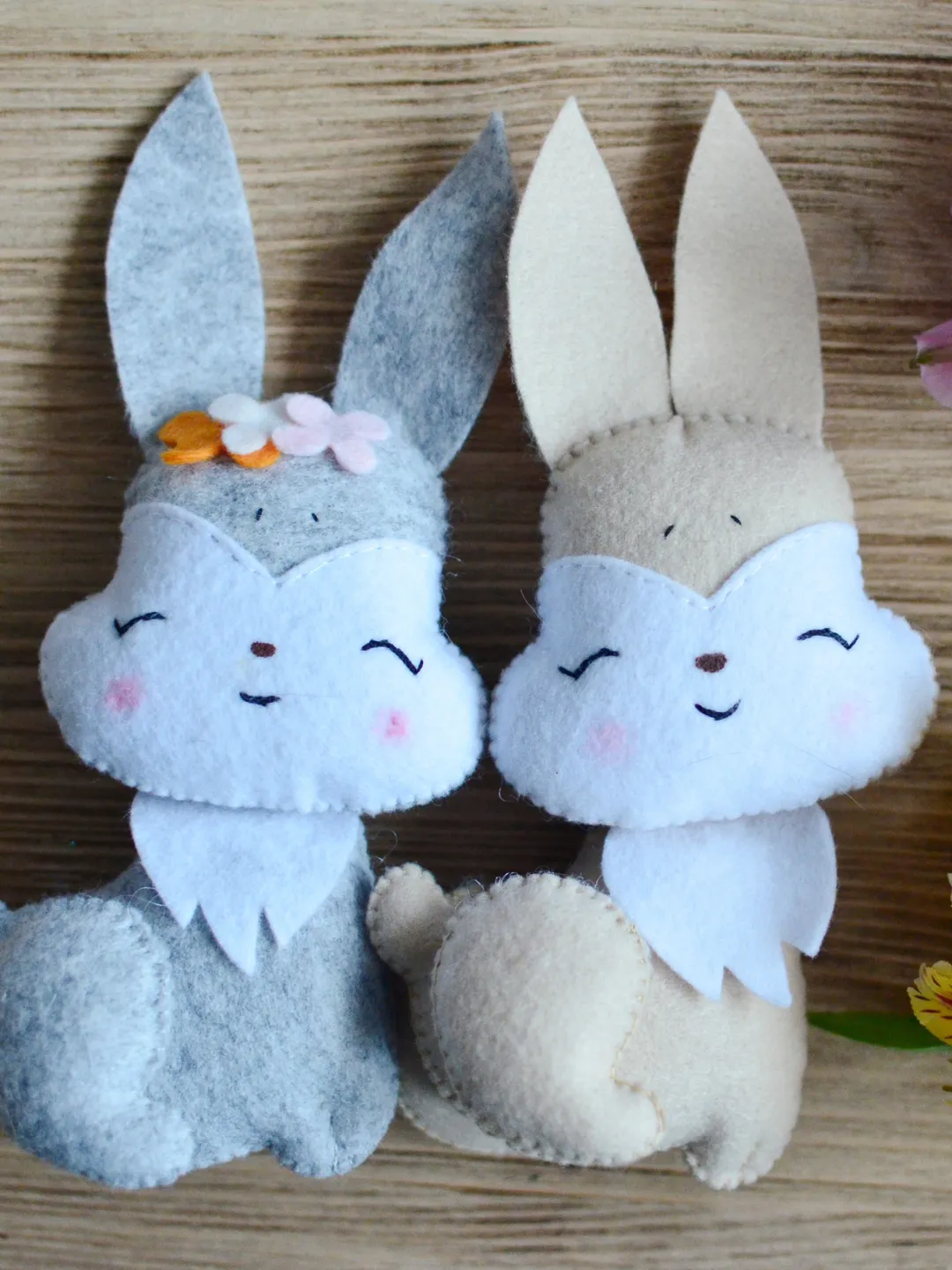 Easter bunny PDF sewing pattern