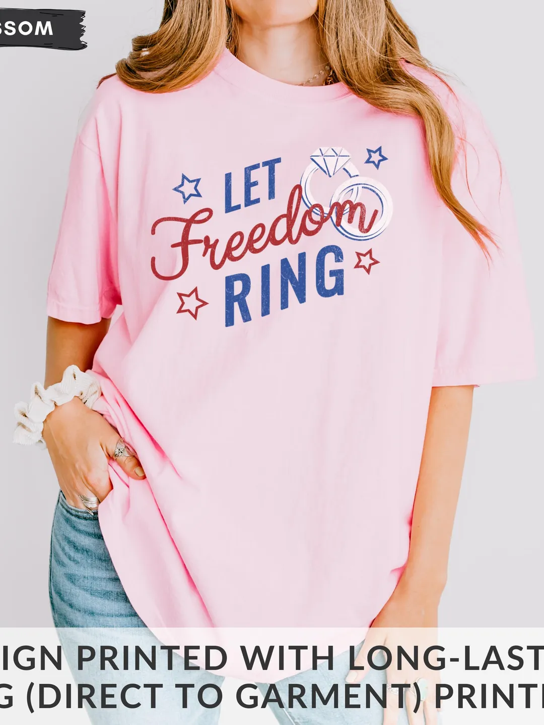 Comfort Colors July 4th Bachelorette Party Shirt, Red White and Blue Bachelorette Party Patriotic Bride Tee for Fourth of July Bridal Party