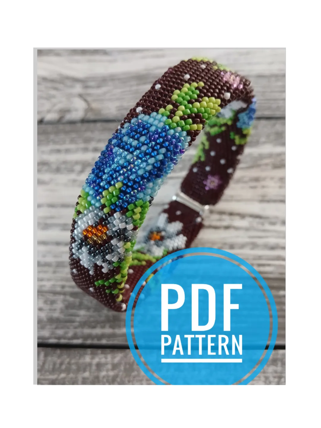 PDF Bead Crochet Pattern , Pattern for Necklace and Bracelet bead crochet