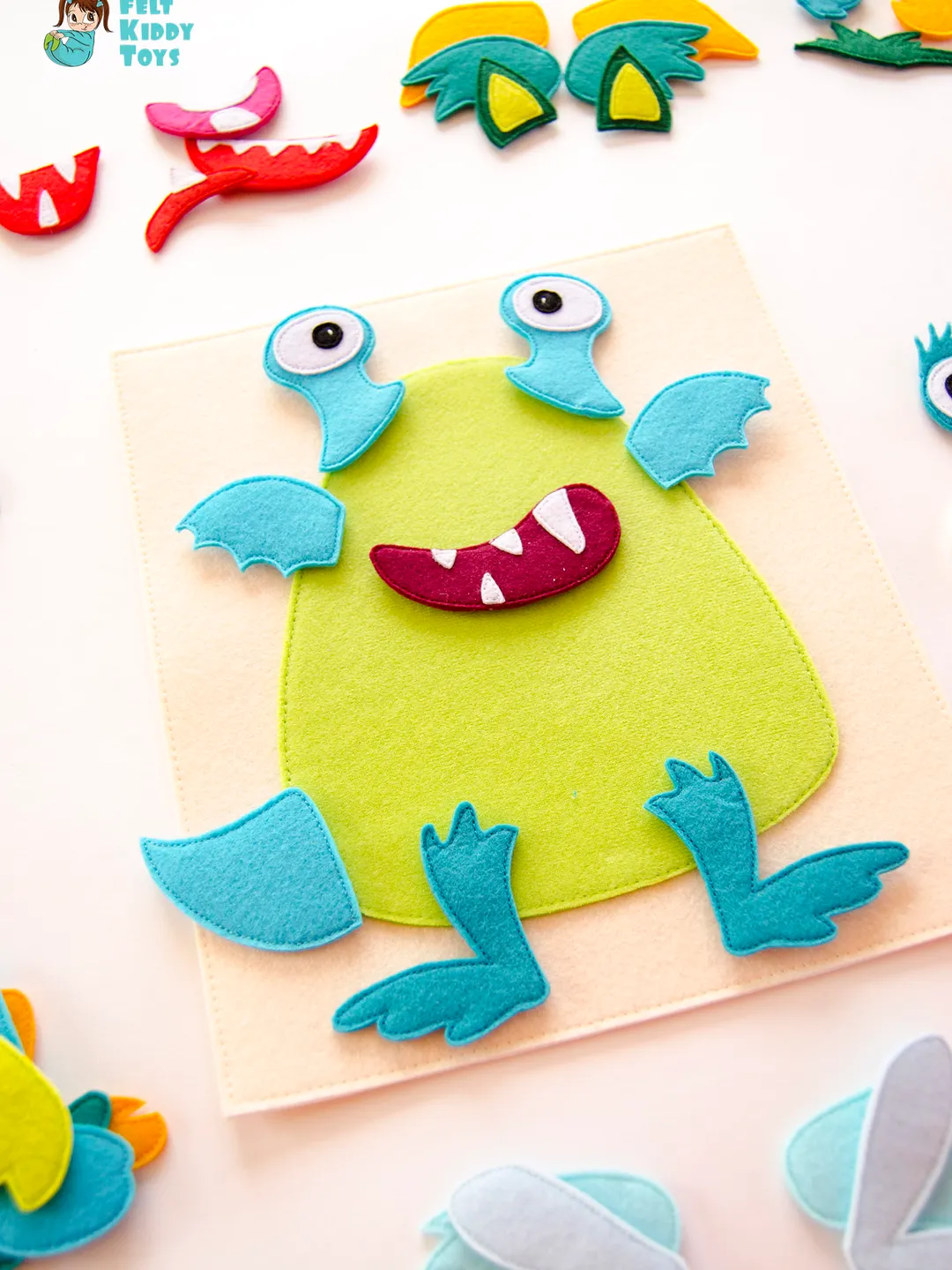 Make a monster toy, monster constructor