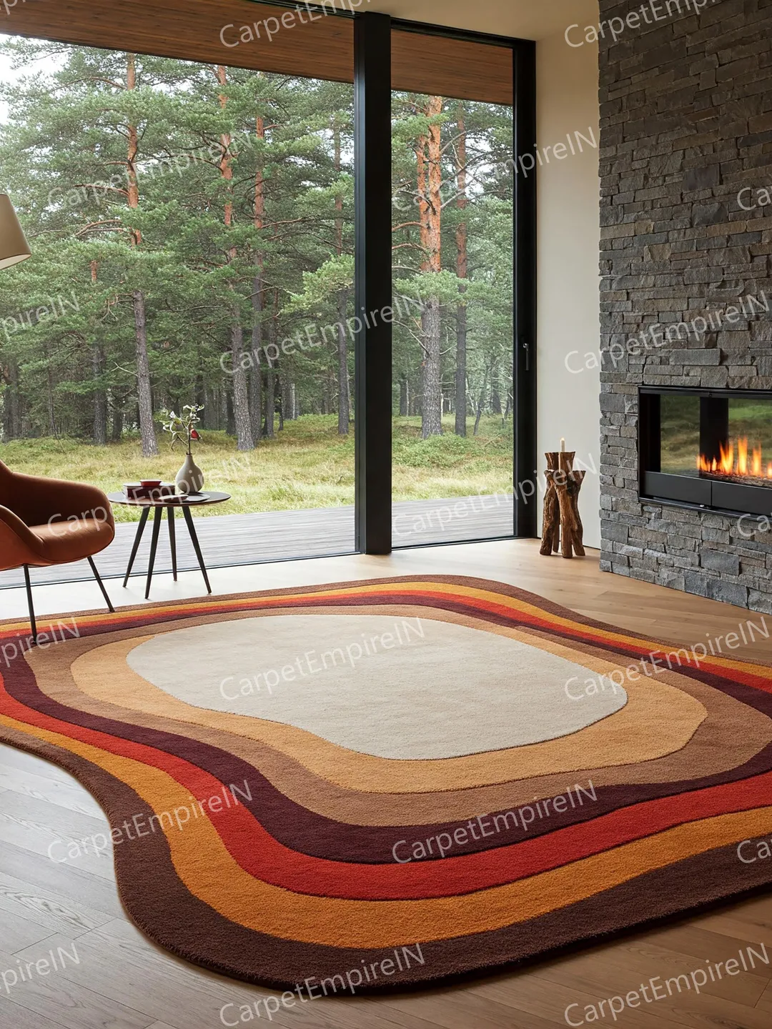 8x10 Irregular shaped rug | Hand-Tufted, Handmade, Layerd Rug, Carpet for home, personalized gifs, Kids rug, 3x5,4x6,5x7,8x10, Custom rug