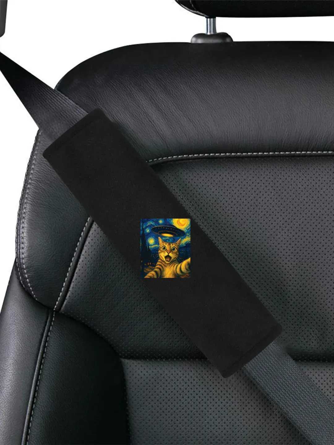 Cat Meme Y2K Seat Belt Shoulder Pad