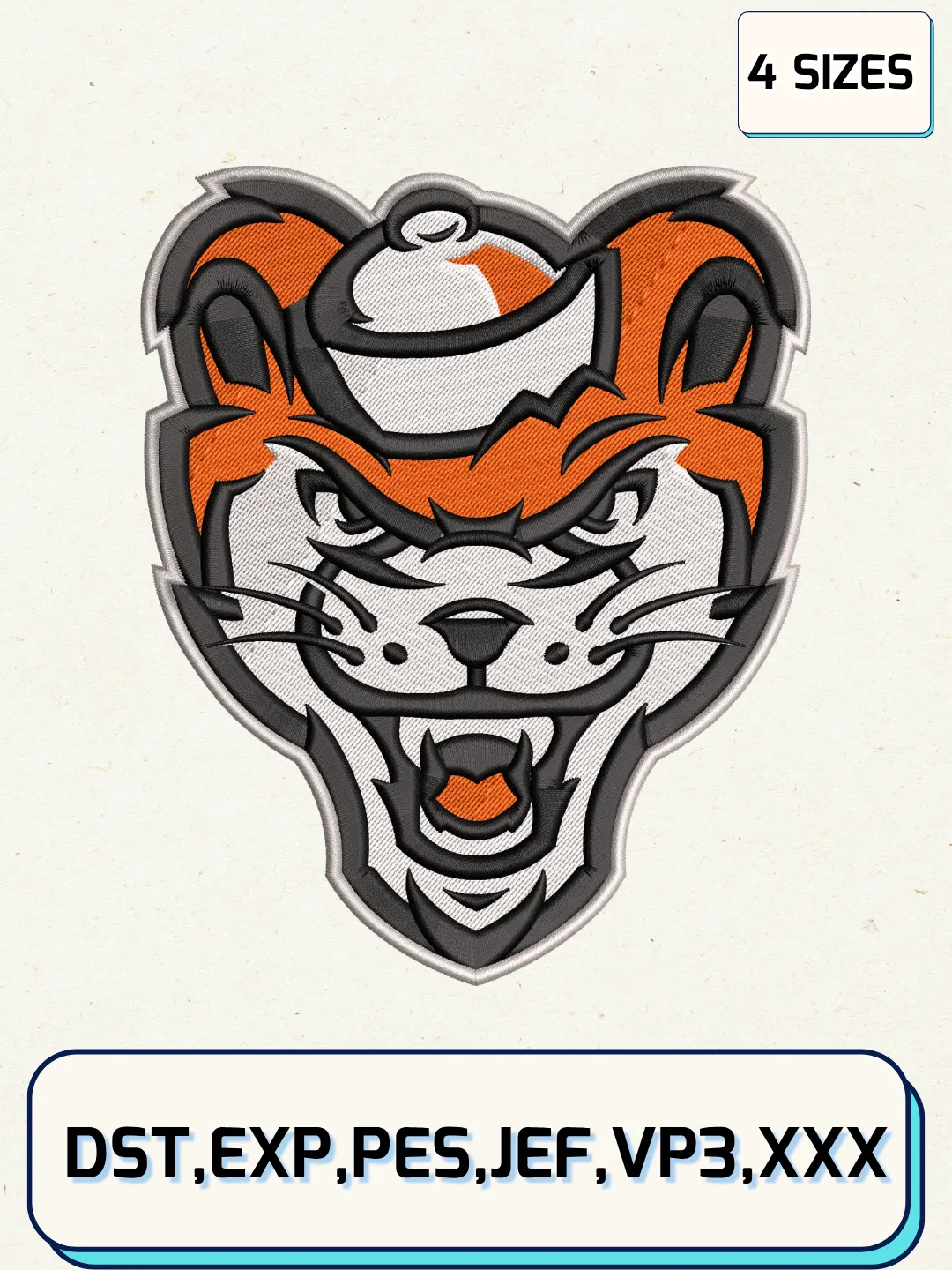 Sam Houston State Bearkats Misc Logos Embroidery Design Files, NCAA Logos Embroidery Designs, Machine Embroidery Files, 4 Sizes