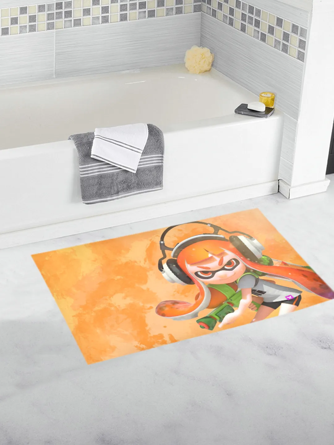 Dory Bath Mat, Bath Rug