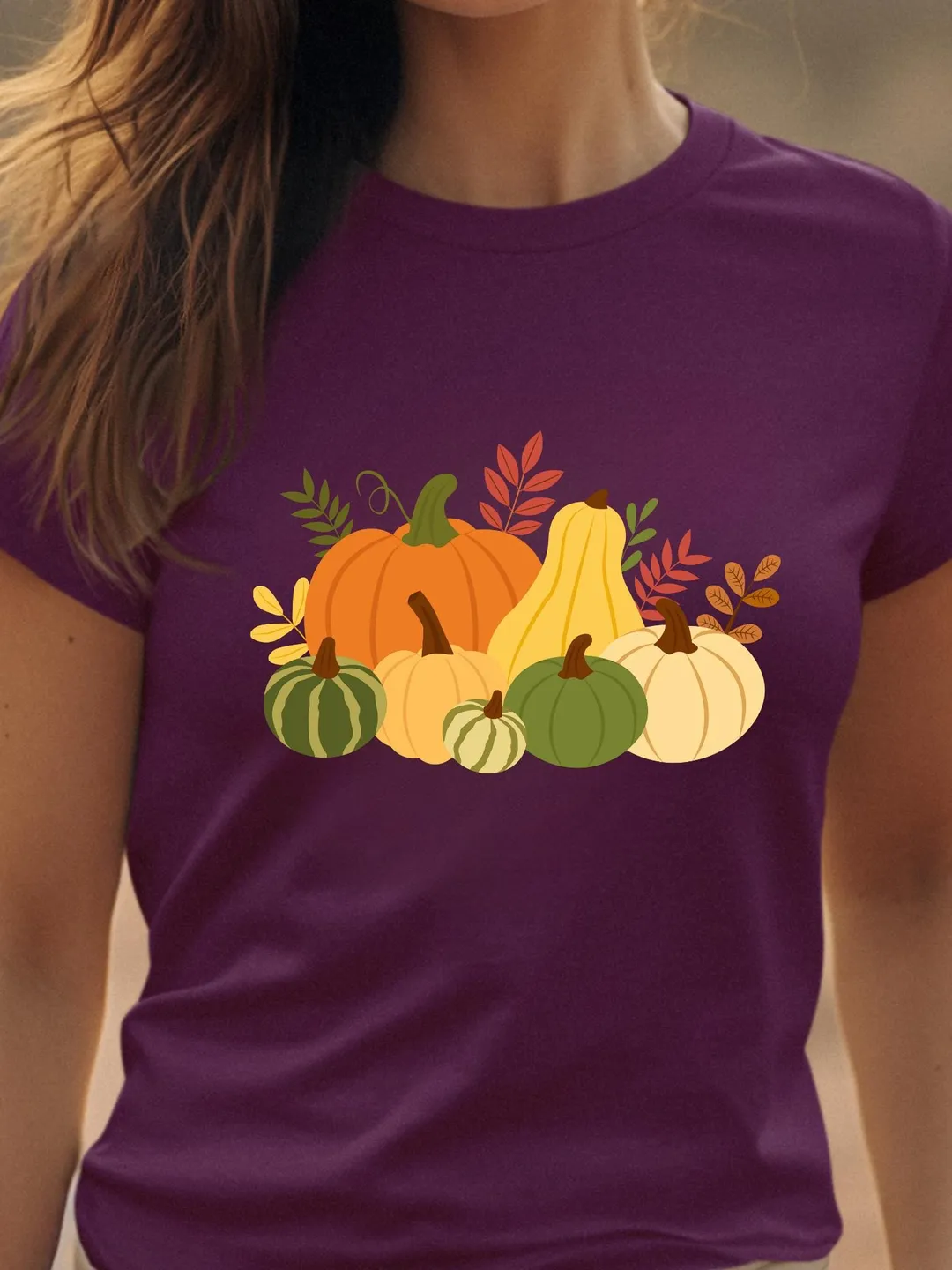 Pumpkin Patch T-Shirt – Cute Fall Pumpkins Graphic Tee – Autumn Halloween Shirt – Thanksgiving Gift – Cozy Fall Aesthetic Tee"