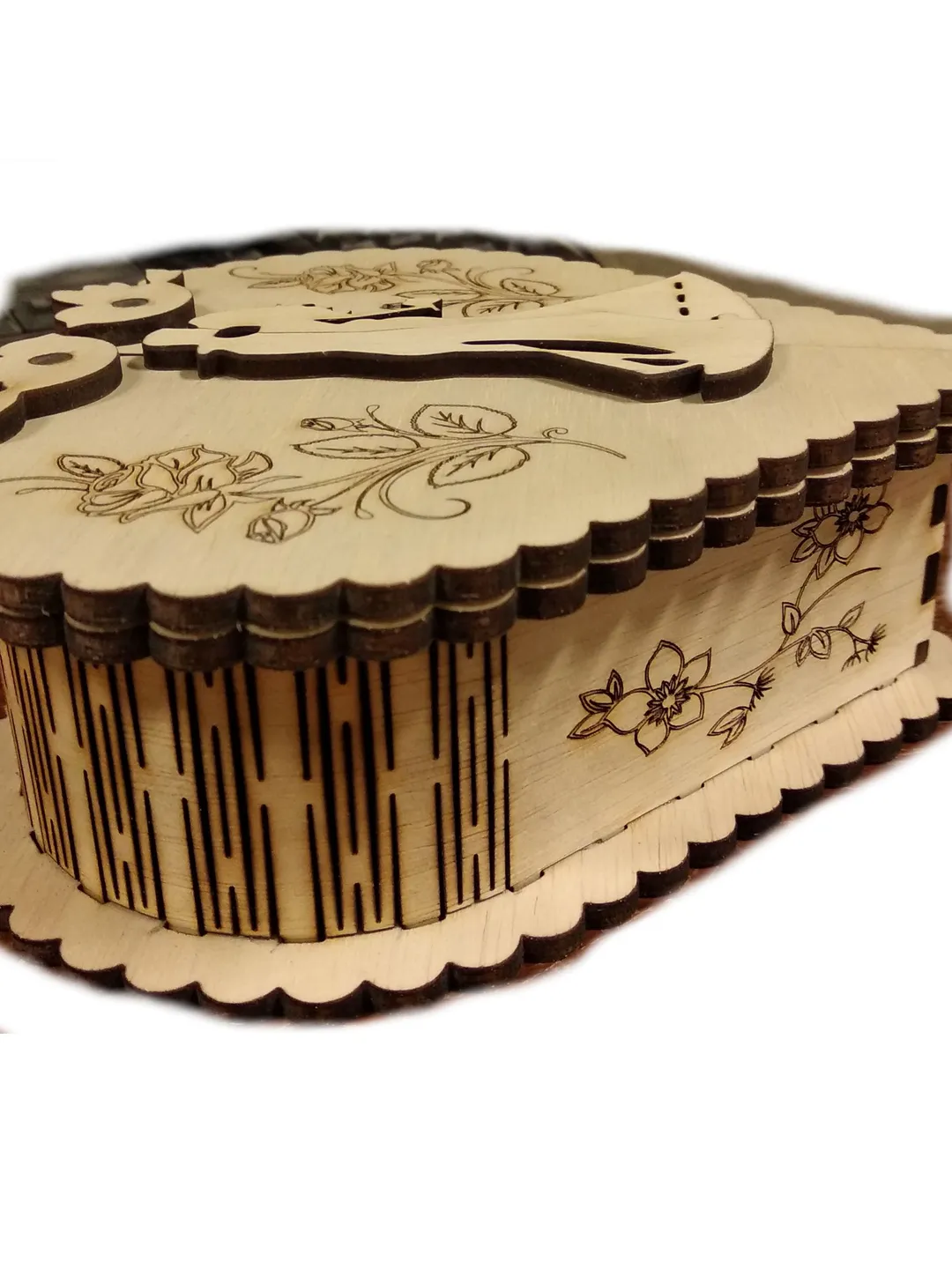 Digital Template Cnc Router Files Cnc Box Files for Wood Laser Cut Pattern