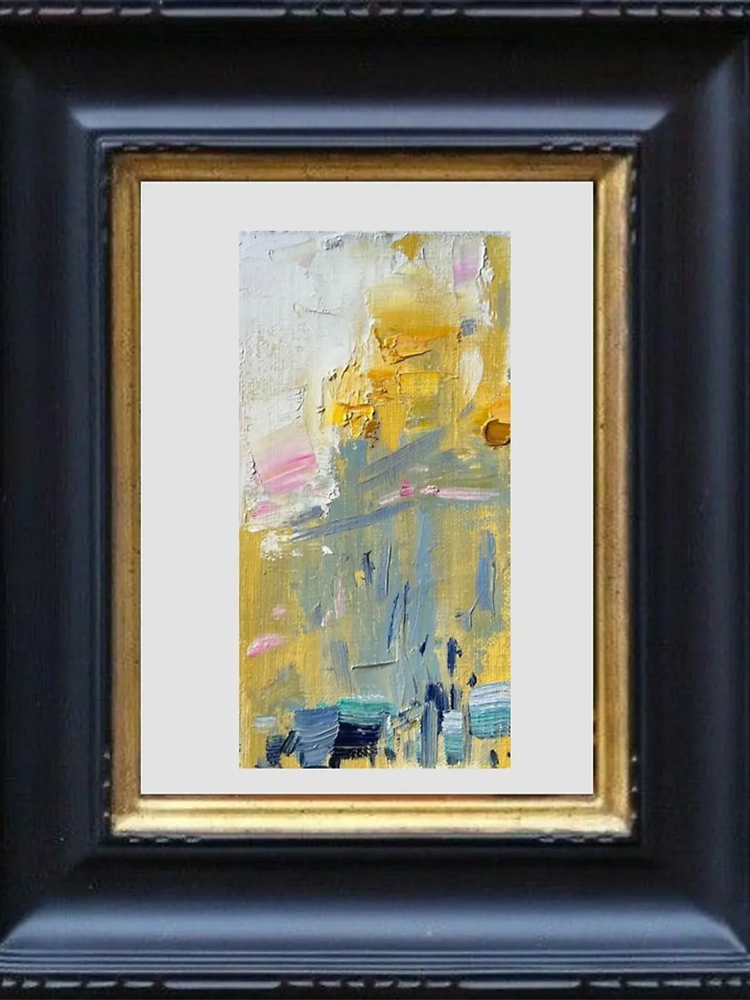church Painting Abstract Original Painting Impasto Oil Painting