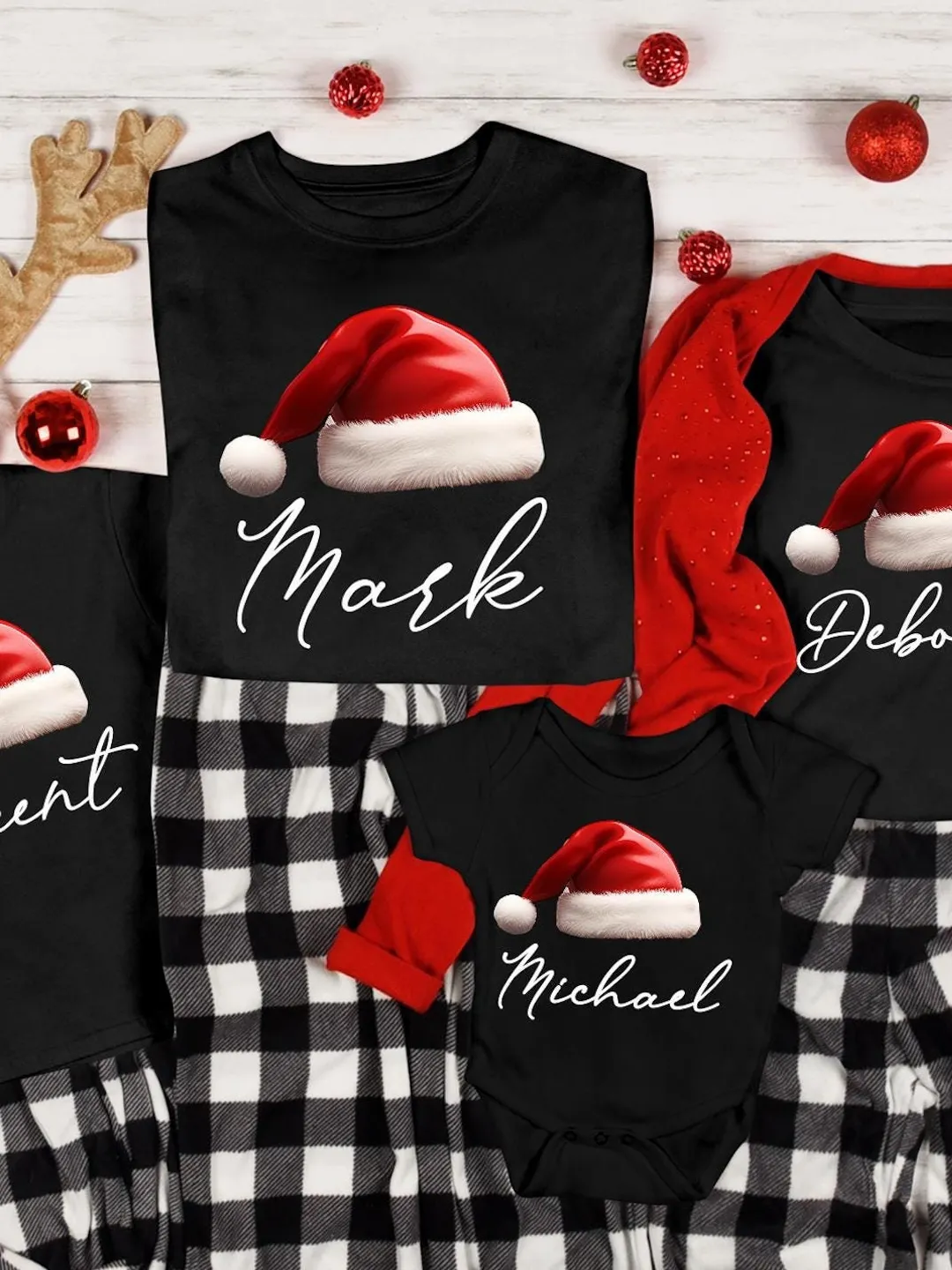 Matching Family Christmas Shirts, Family Christmas Shirt, Matching Xmas Tees, Custom Christmas Tee, Personalized Name Christmas Family Shirt
