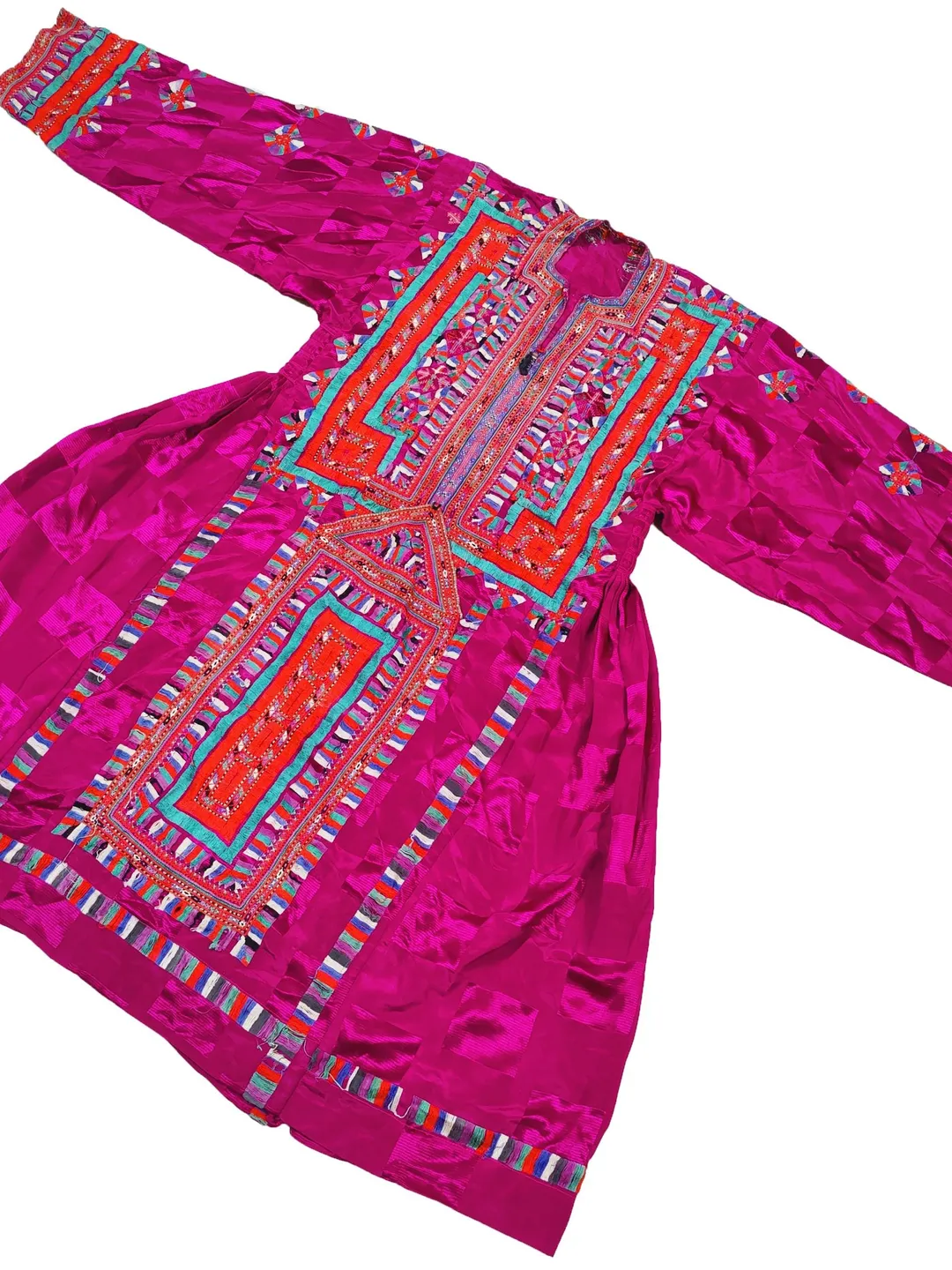 pink tribal dress Dusty Pink Tribal Polyester Women Plus Size Kaftan Lounge Dress