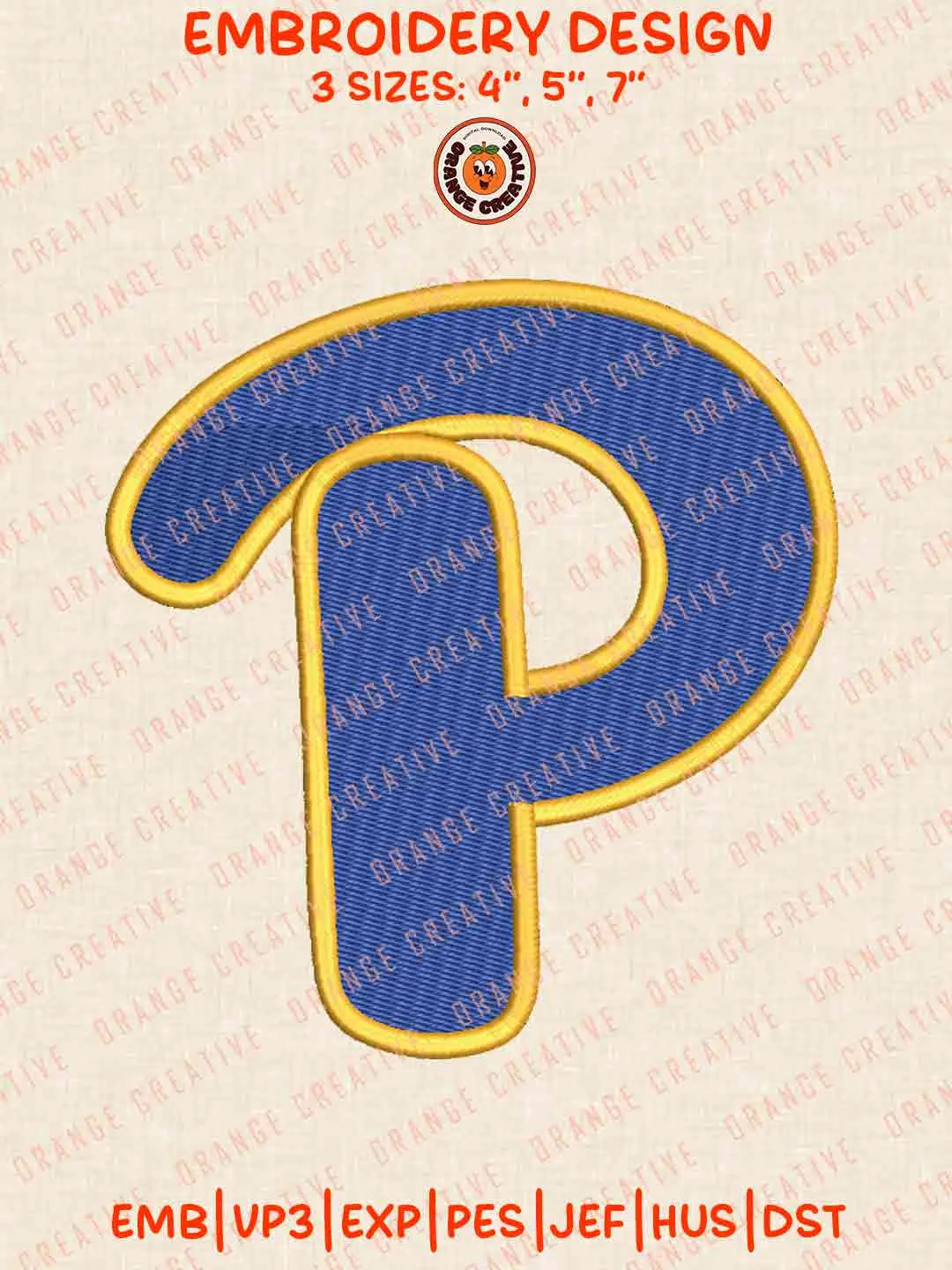 NCAA Pittsburgh Panthers Logo Embroidery Files, NCAA Team Embroidery Design, Machine Embroidery Design File, 4 Sizes, Custom Size, Digital Download