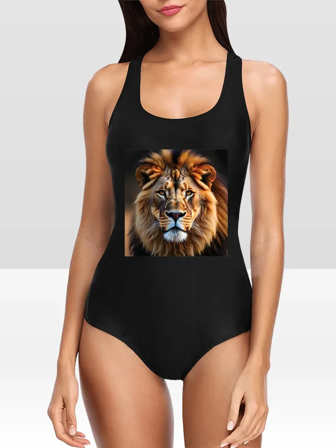 with Leo One Piece Swimsuit
