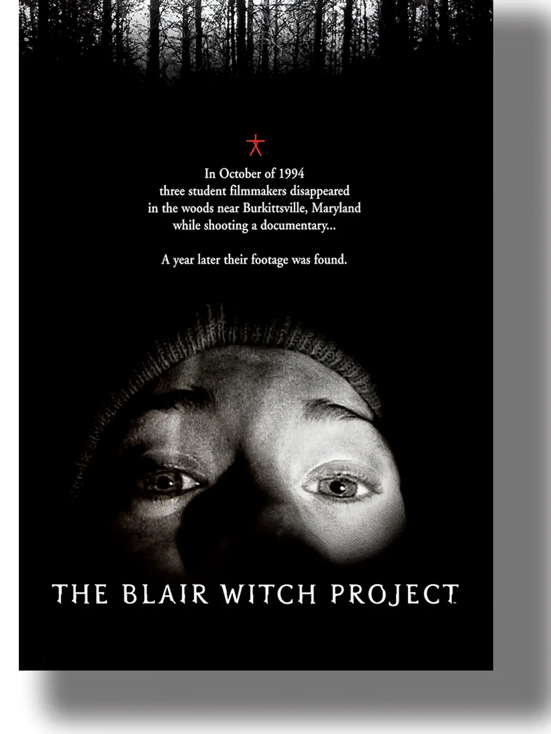 The Blair Witch Project movie poster.