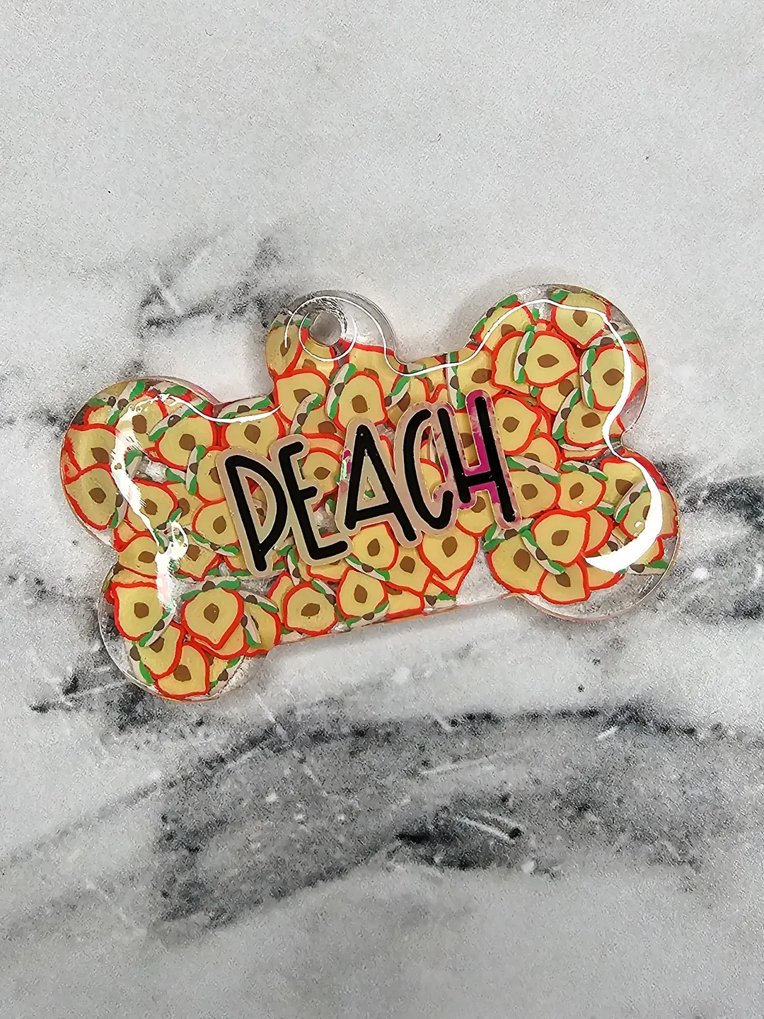 Peaches Pet Tag