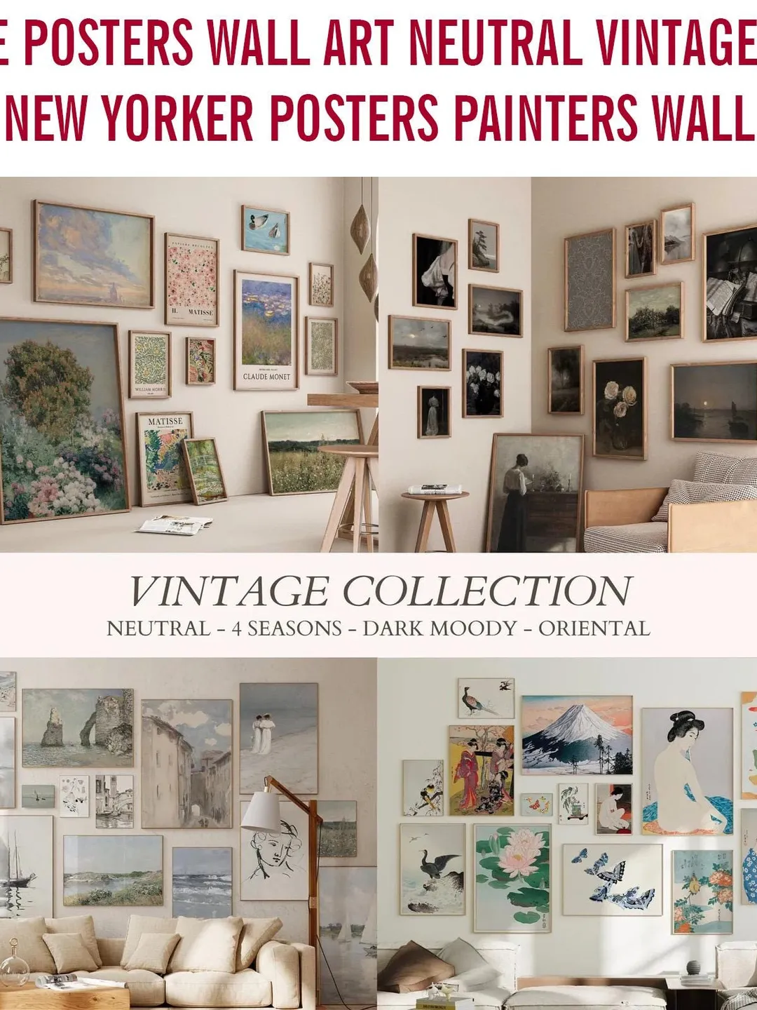100k Mega Bundle Wall Art: Eclectic Gallery Prints (Digital Download)