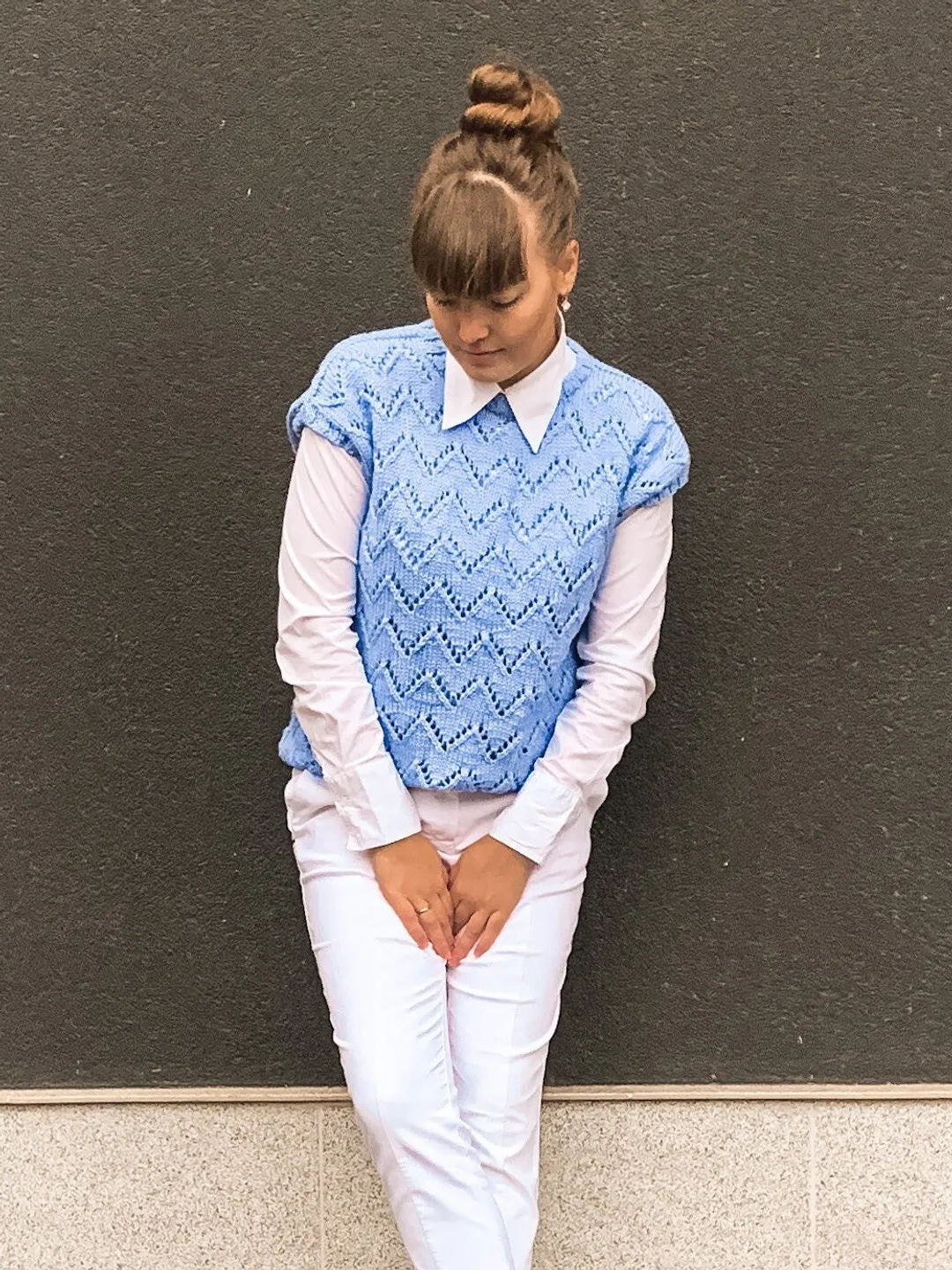 Sweater vest woman, Knit sweater sleeveless, Sweater vest, Cable knit vest, Vest knitted, Crochet vest for women, Cable knit sweater