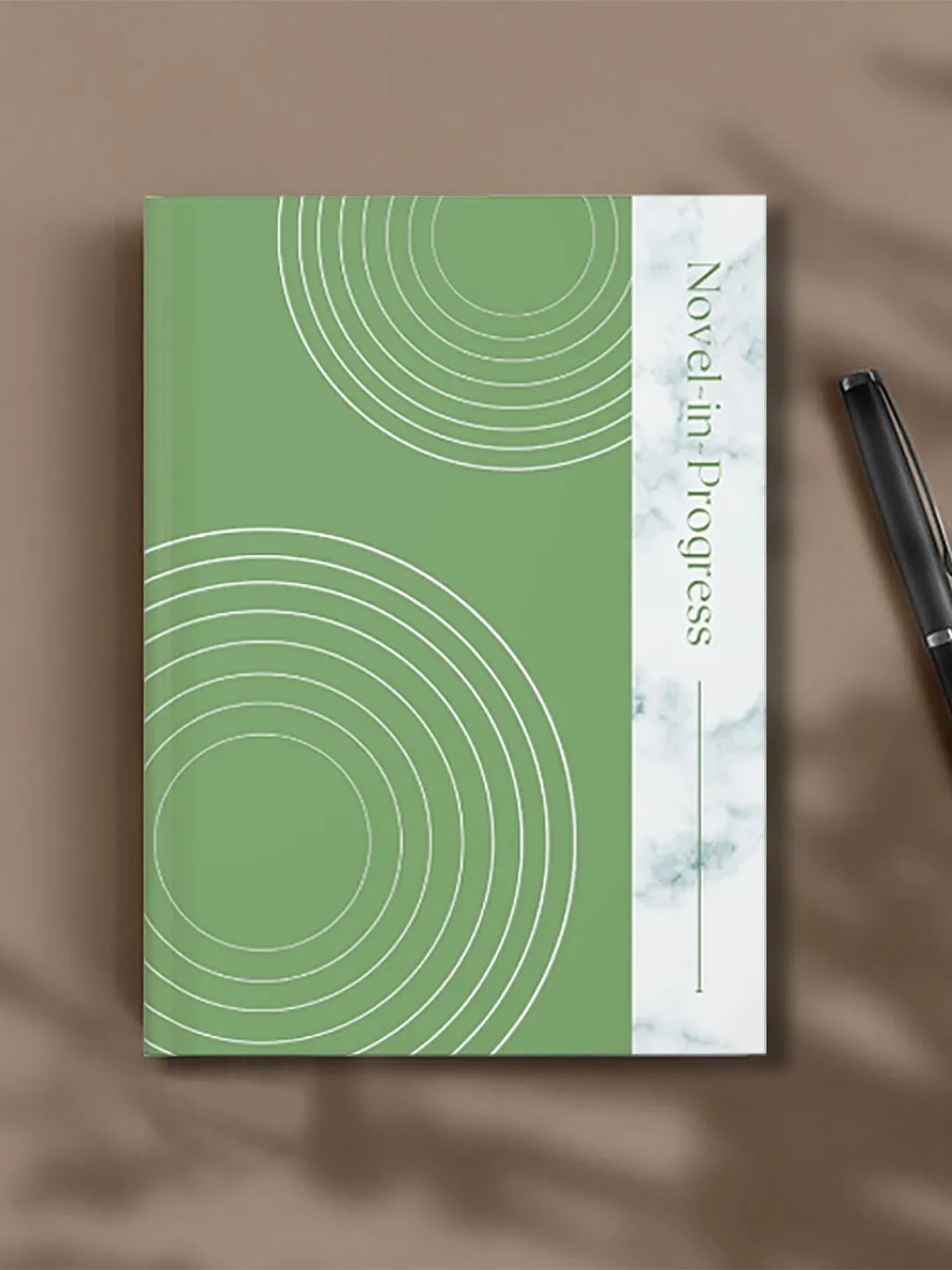 Novel In Progress Writers Hardcover Journal Matte