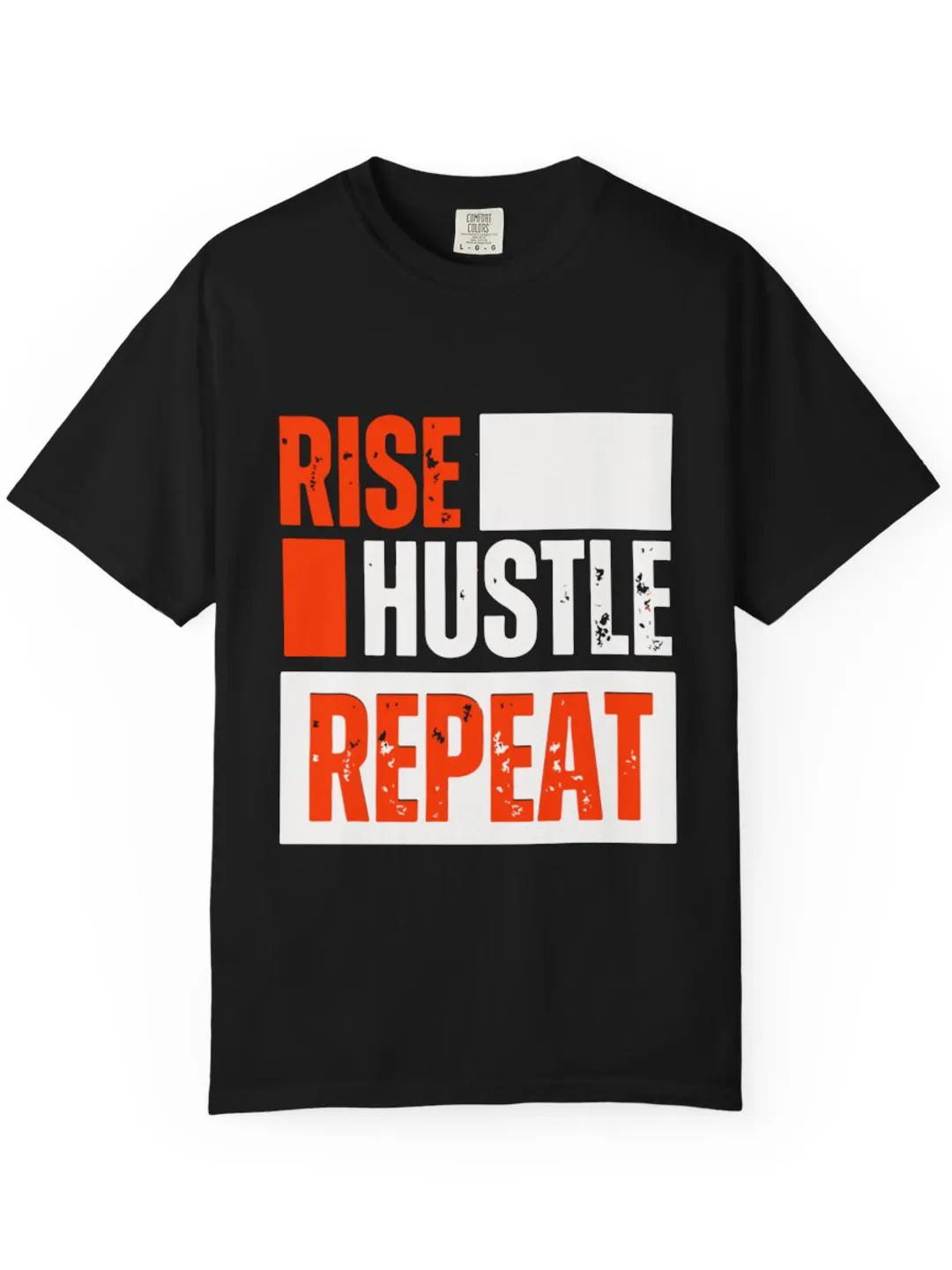 "Rise Hustle Repeat" Unisex T-Shirt | Motivational Graphic Tee for Entrepreneurs Gifts