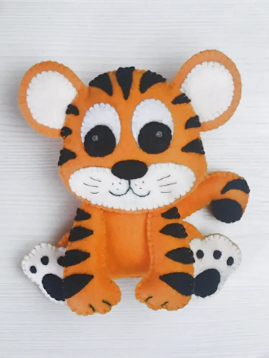 作家ベア 1 Easy Sewing Felt Stuffed Teddy Bear With Movable Joints