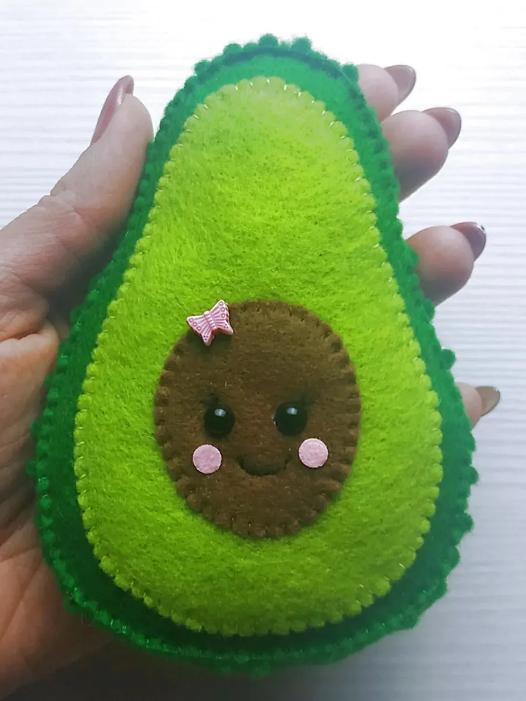 Valentine pattern, Felt pattern, Avocado pattern PDF, Valentine day decor, Valentines day gift, Valentines ornament