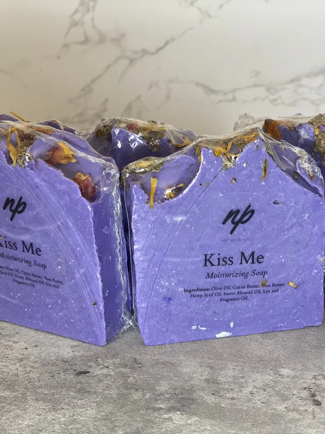 Kiss Me Hemp Bar, Organic Soap Bar, Fall Collection, Vegan, Holidays, Stocking Stuffer