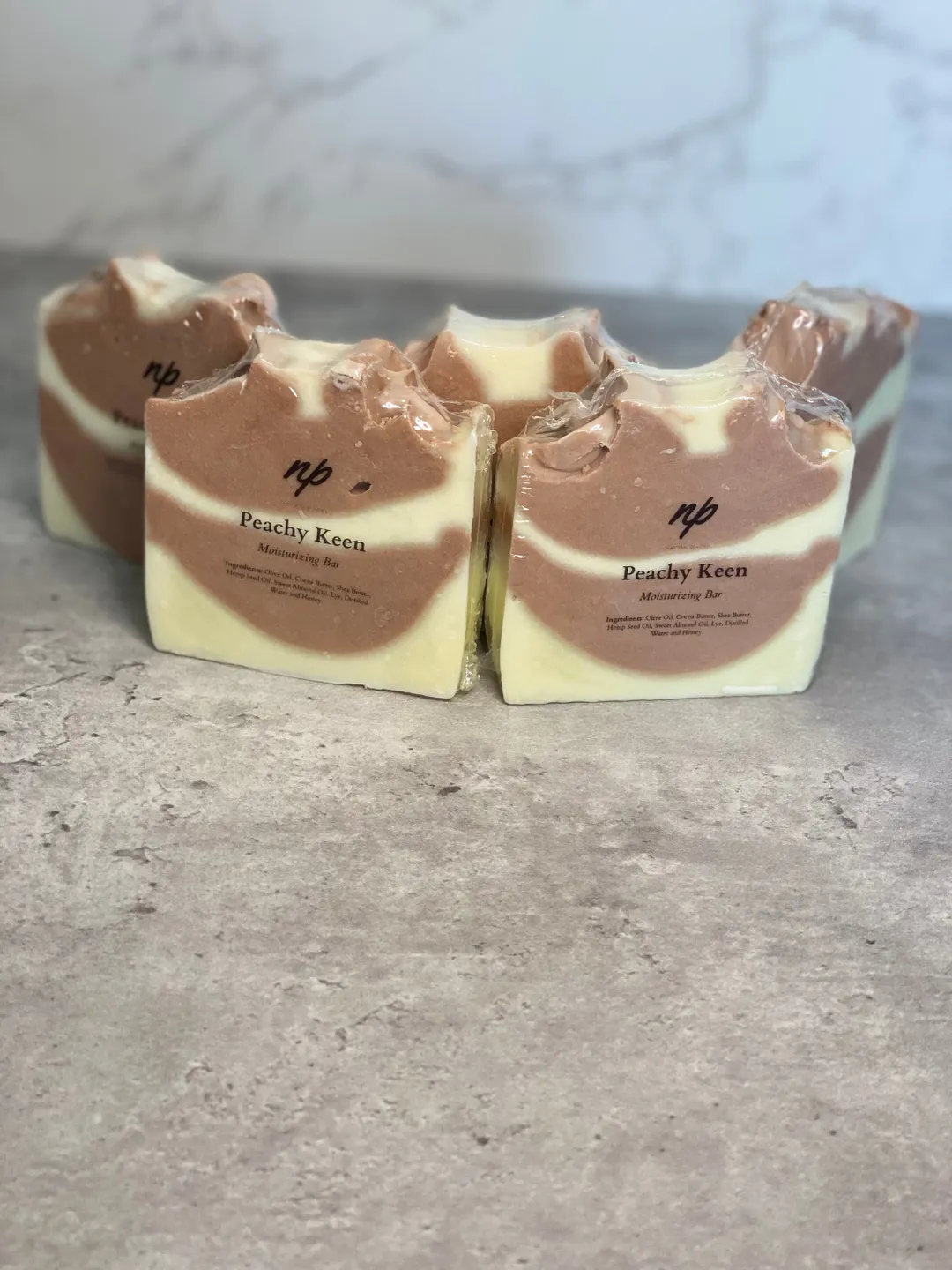 Peachy Keen Hemp Bar, Autumn, Fall, Birthday Gift, Organic, Customer Gift for Her, Self Care, Stocking Stuffers