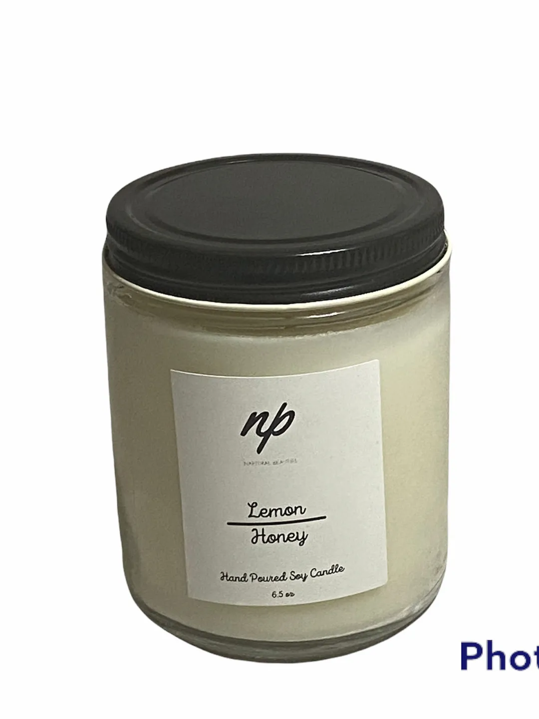 Lemon Honey Soy Candle , Vegan, Cruelty Free, Harvest, Fall, Custom Gift for Her, Christmas, Stocking Stuffers