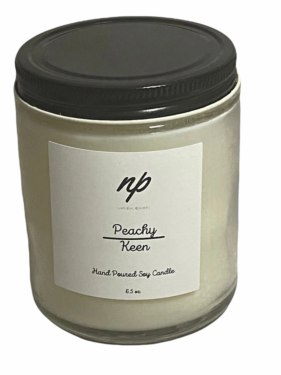 Peachy Keen Soy Candle, Vegan, Cruelty Free, Harvest, Fall, Custom Gift for Her, Christmas, Stocking Stuffers