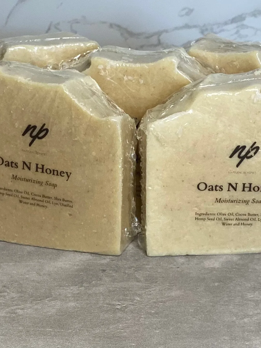 Oats N Honey Hemp Bar, Organic, Vegan, Stocking Stuffer, Customer Gift for Her, Holidays, Birthday Gift