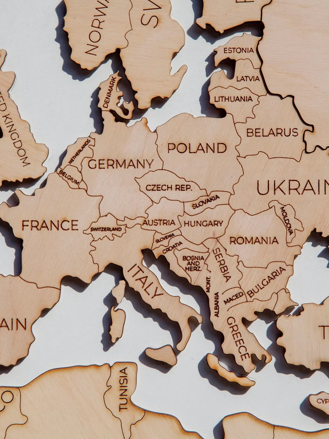 Wooden World Map Wall Art Wood Large Wall Decor Housewarming Gift Weltkarte Holz Birthday Gift Anniversary Gift For Husband Enjoy Wood Art