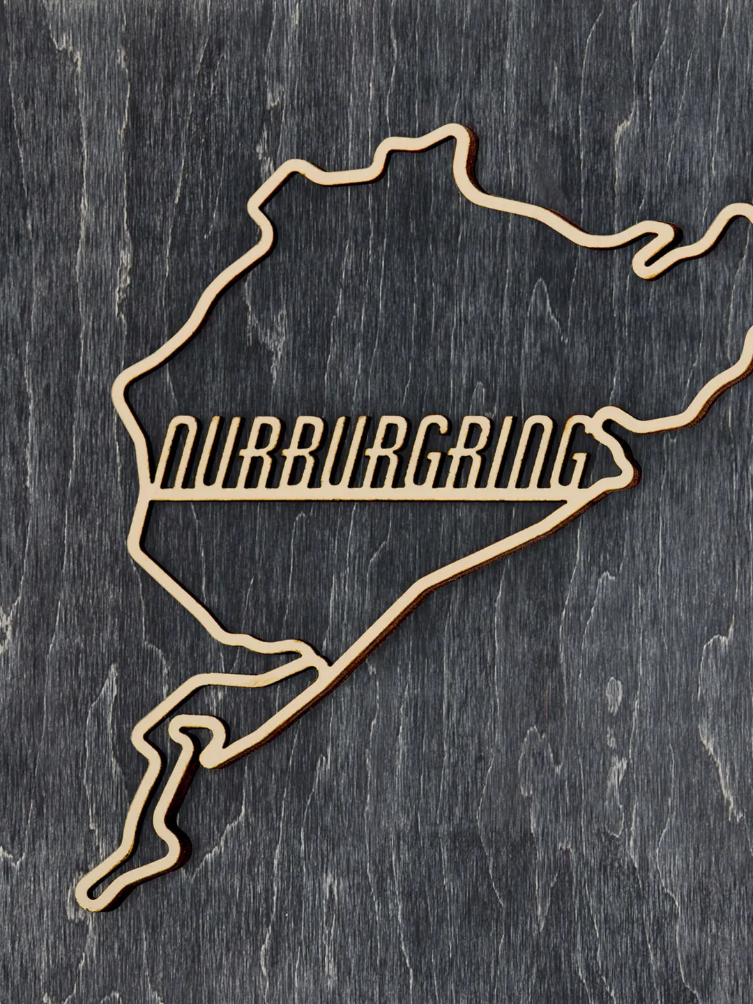 F1 Nurburgring track Circuit wood wall art Race Nordschleife Germany Race Nuerburgring race track formula 1 wood wall decor Motor racing