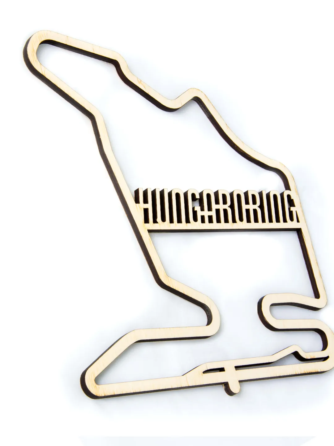 F1 Hungaroring Circuit wood race track Hungaroring Race boyfriend gift F1 Race fan Grand Prix Circuit formula 1 wood wall art decor racing