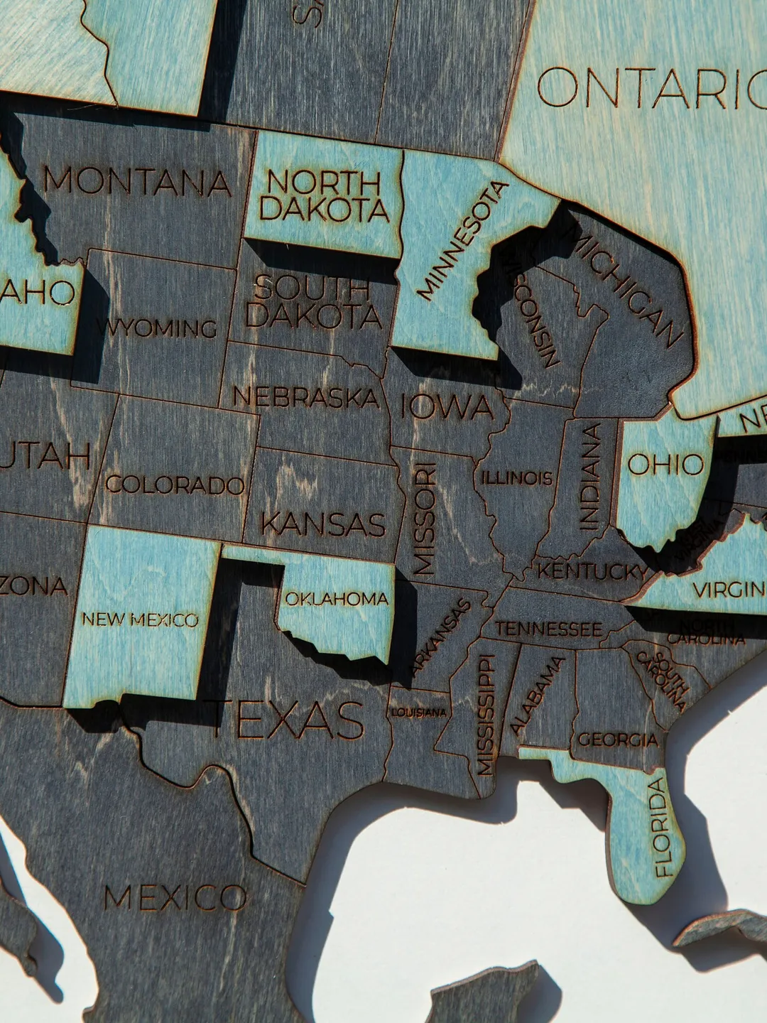 Wall Decor World Map Wall Art Push Pin Wood World Map 5th Anniversary Gift for Husband Birthday Gift for Boyfriend Wooden Map Housewarming