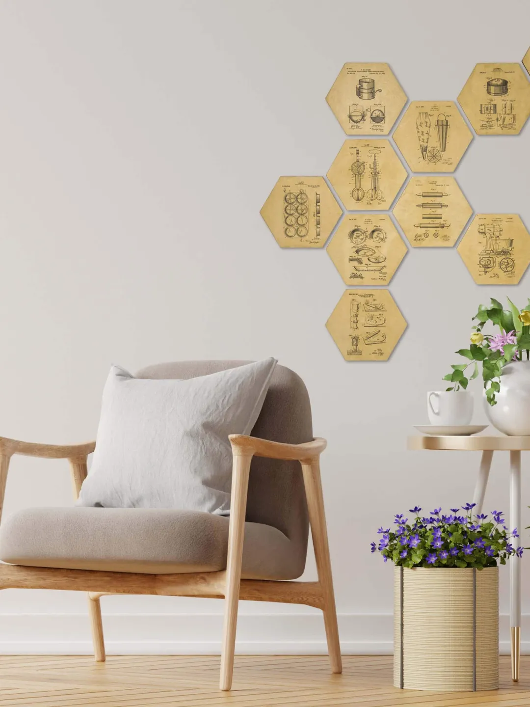 Vintage Patent Wall Art Kitchen Decor Dining Room Decor Cutlery Patent Wall Art Decor Gifts Bakery Decor Bar Restaurant Decor Vintage Art