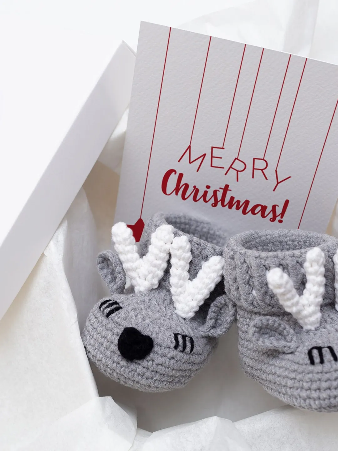 Christmas baby announcement gift box Christmas pregnancy gift for new mom Mommy to be basket Christmas newborn woodland gift nursery decor