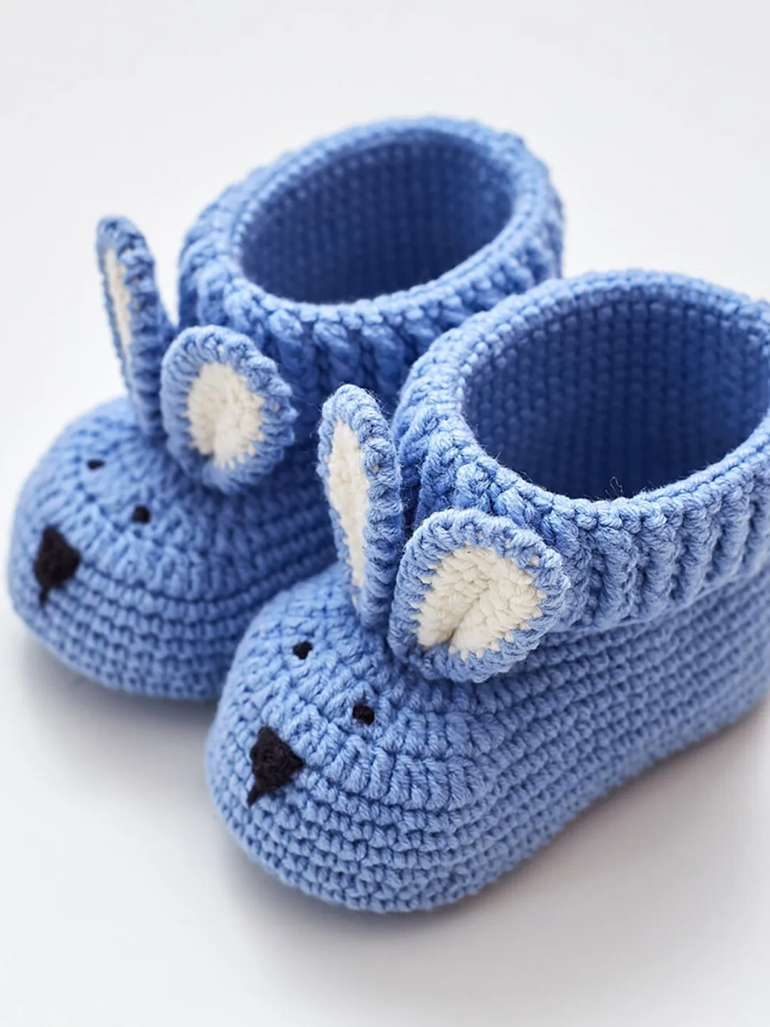 Gender reveal ideas baby Boy party gift Crochet blue bunny boots newborn We are expecting set Cute pregnancy announcement blue nursery decor