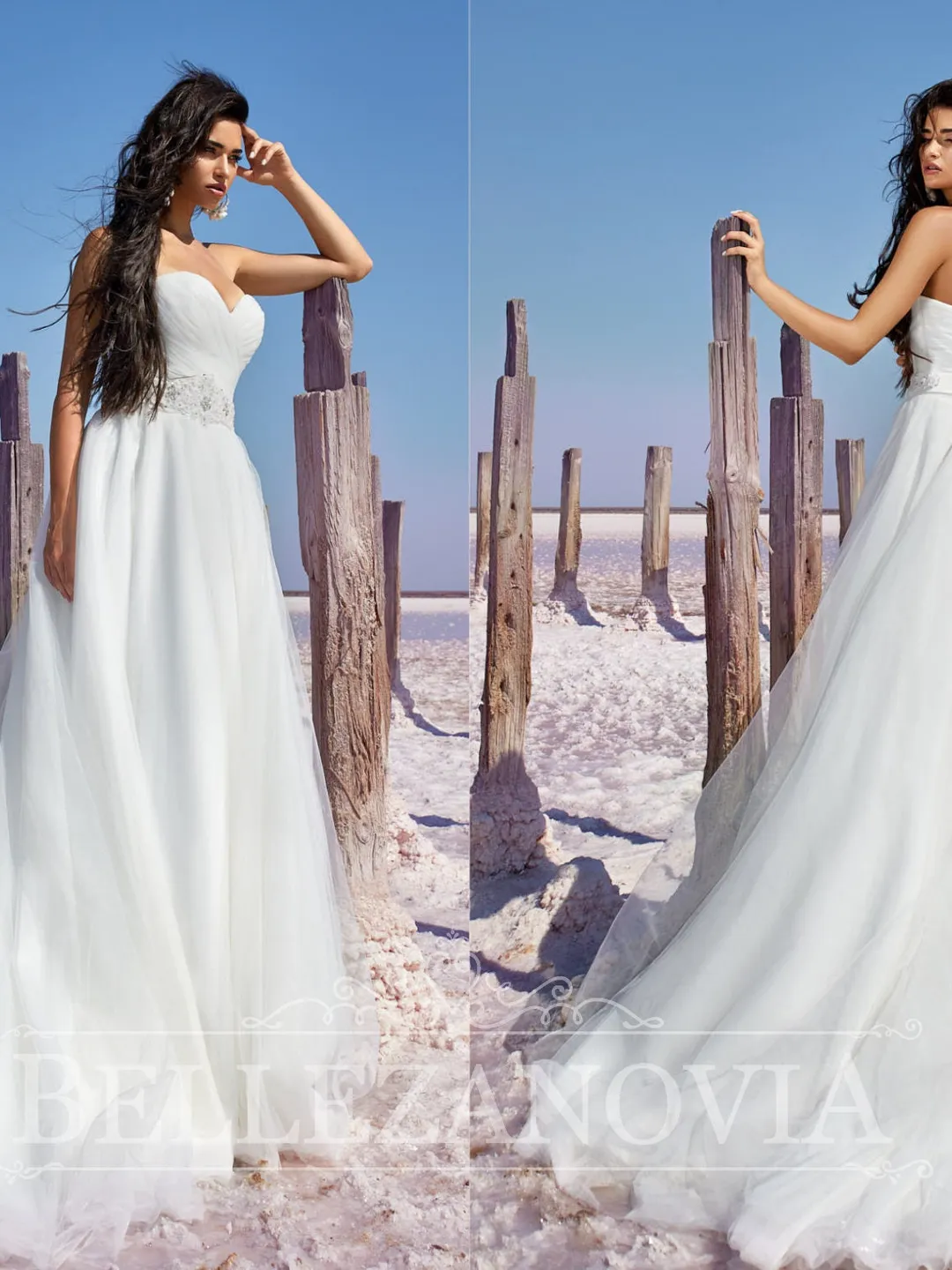 sachin and babi light blue dress Custom Made Pink Boho Wedding Dress – Off-the-Shoulder Beach Gown with –  HER SHOP main image 1