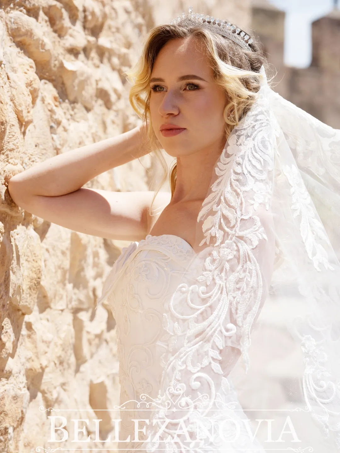 Royal Lace Veil Wedding Floral Wedding Veil Cathedral with Lace Edge Cathdral Bridal Veil Flowy Wedding Lace Veil Chapel Bridal Veil -900231