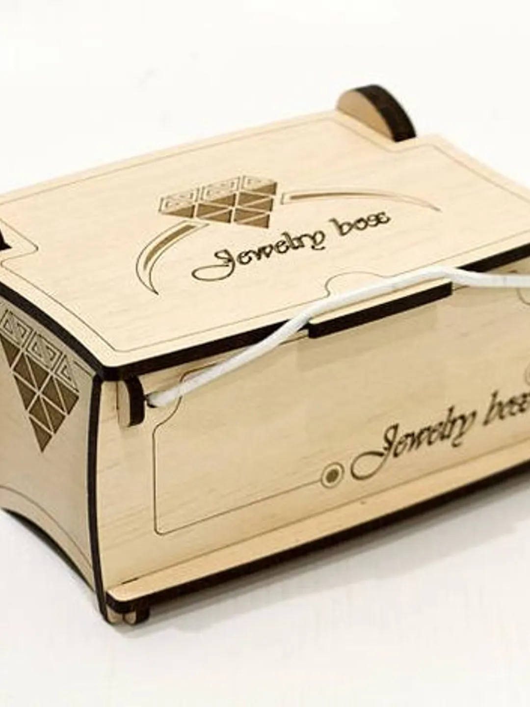 Digital Template Cnc Router Files Cnc Box Files for Wood Laser Cut Pattern