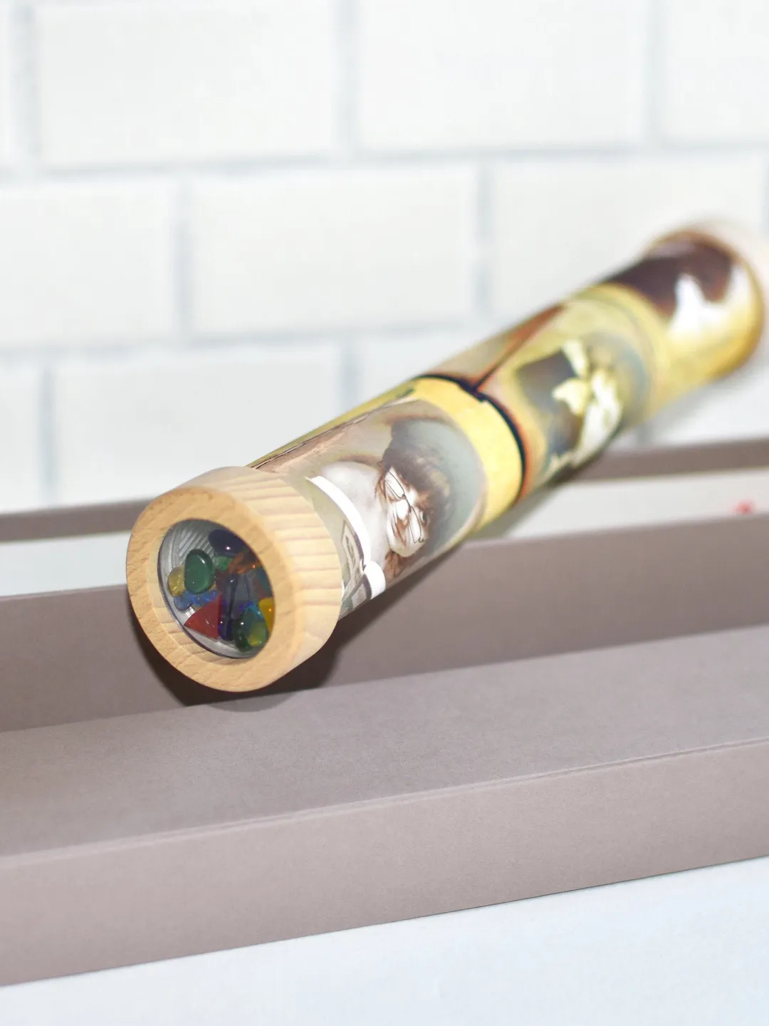 Сustom photo booklover gift, kaleidoscope, gifts for writers, bookworm personalized gifts.