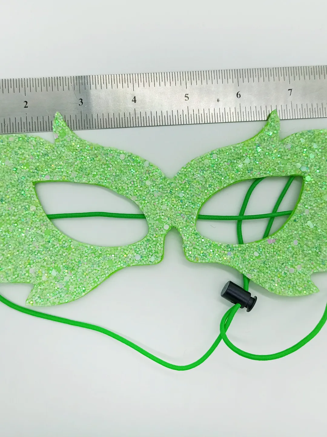 Green lace luminous mask. Halloween light up mask. Led masquerade mask ...
