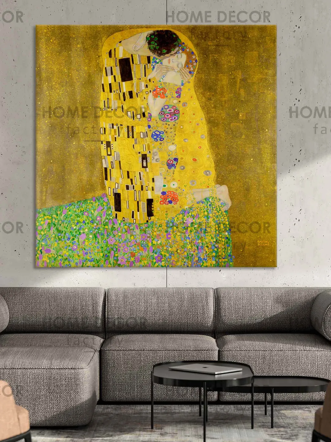 The Kiss by Gustav Klimt, Gustav Klimt Art, Modern Art Print, Wall Art ...