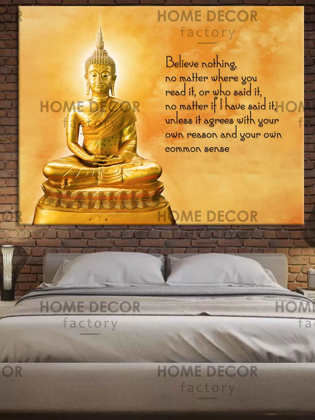 Buddhism art Yoga Canvas Art Buddha Print Buddhist Gift Idea ...