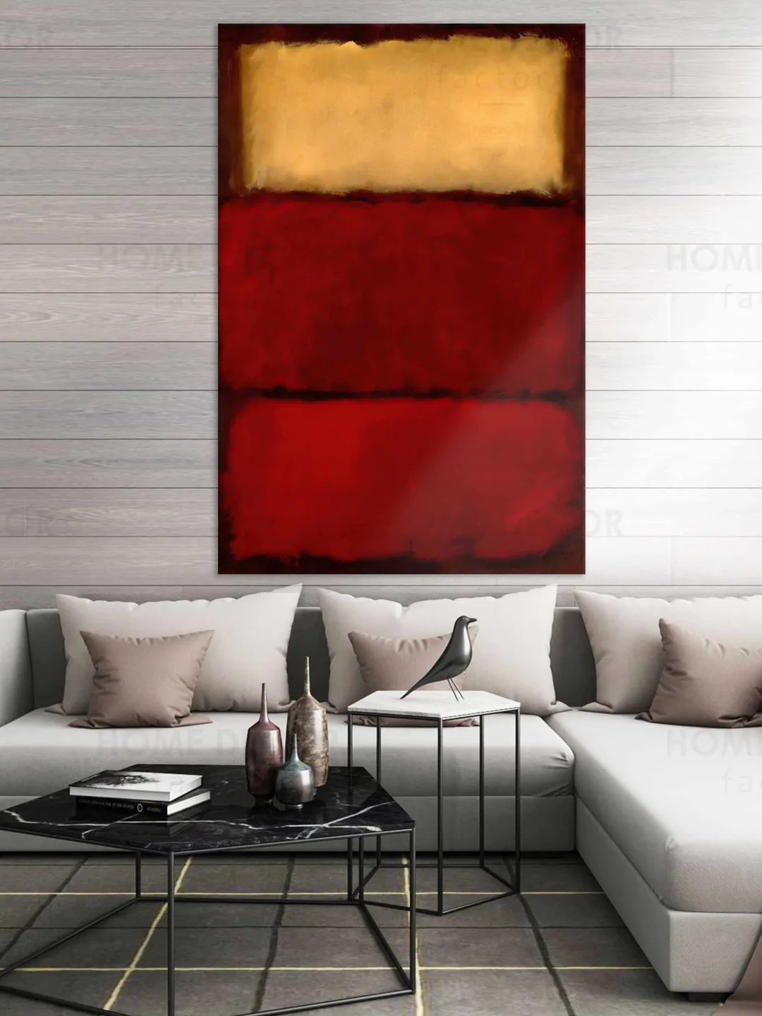 Mark Rothko Orange and yellow Fine Art Reproduction painting Abstract ...