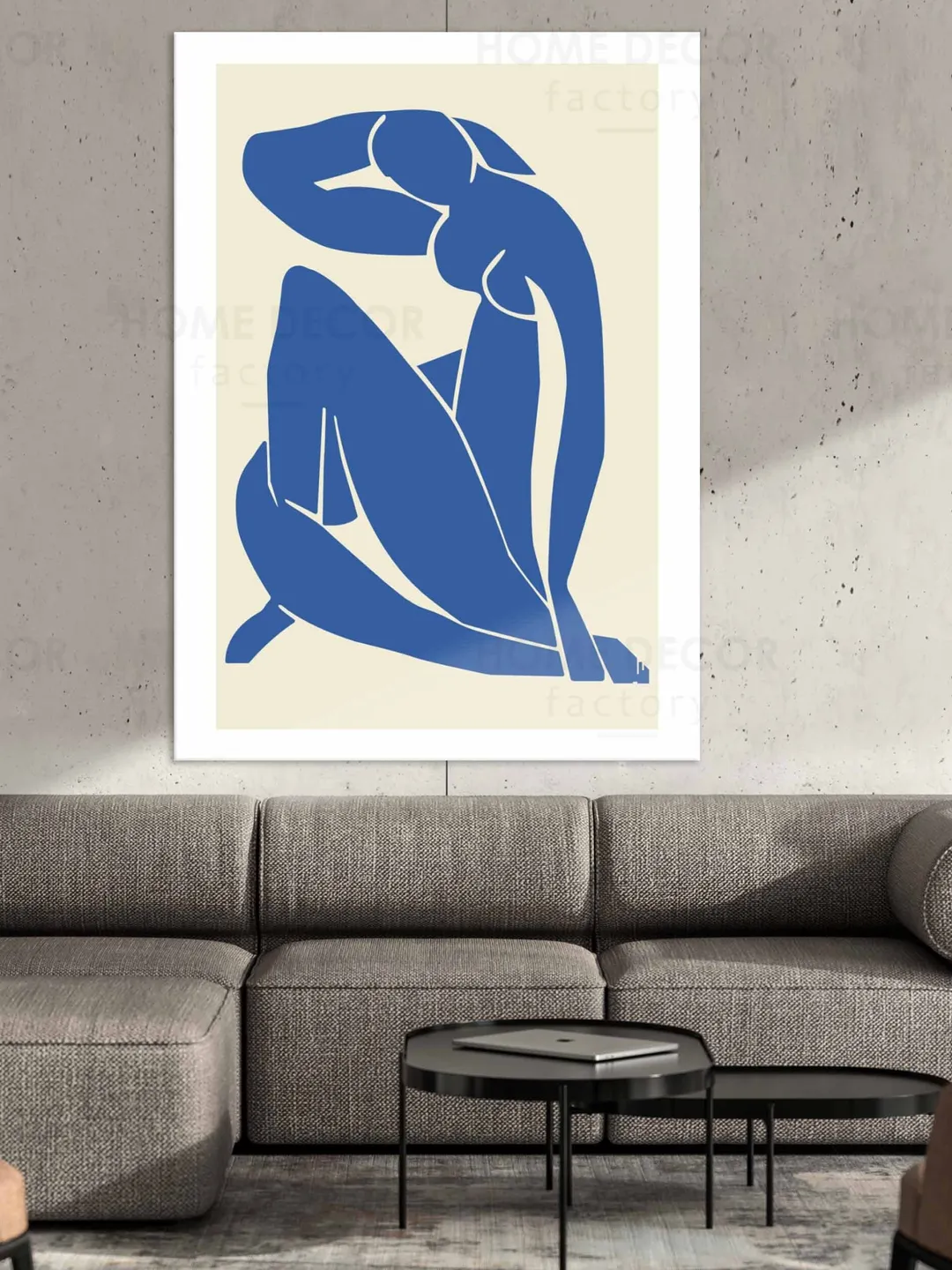 Henri Matisse Nu Blue 1952 Poster, Matisse Art Print, Art Poster, Henri Matisse, Home Decor, Gift Idea, Vintage Print Nude Illustration