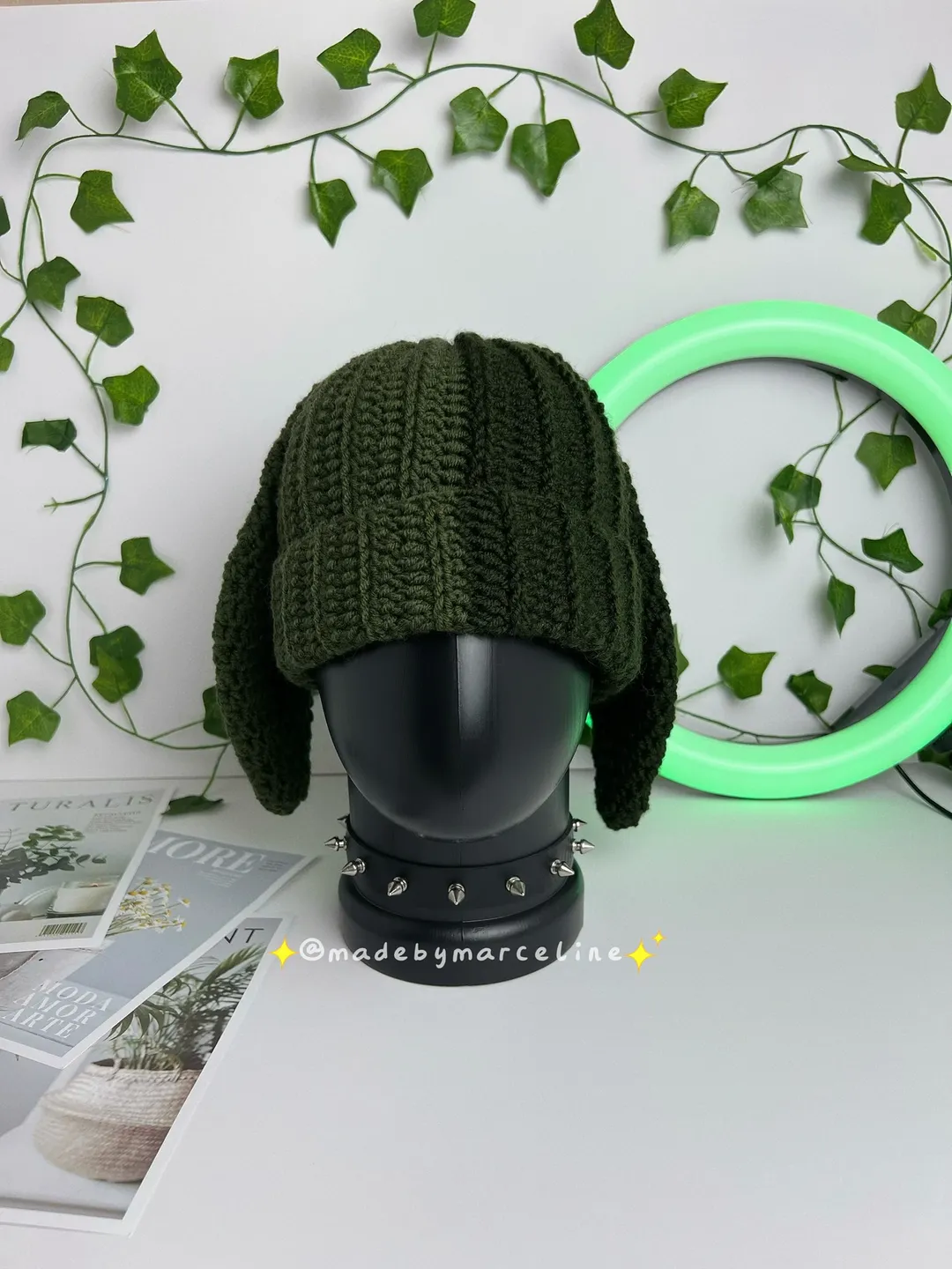 Crochet Cute Bunny Beanie Hat