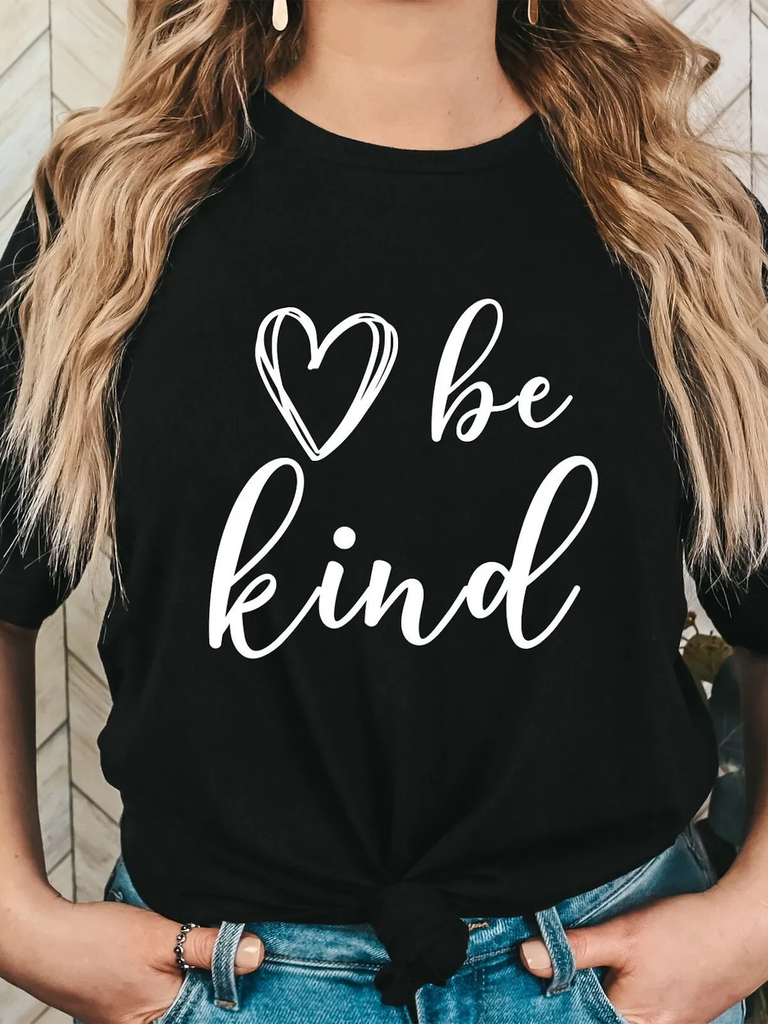 Be Kind Shirt: Motivational Tee with Positive Vibes (Soft Cotton)