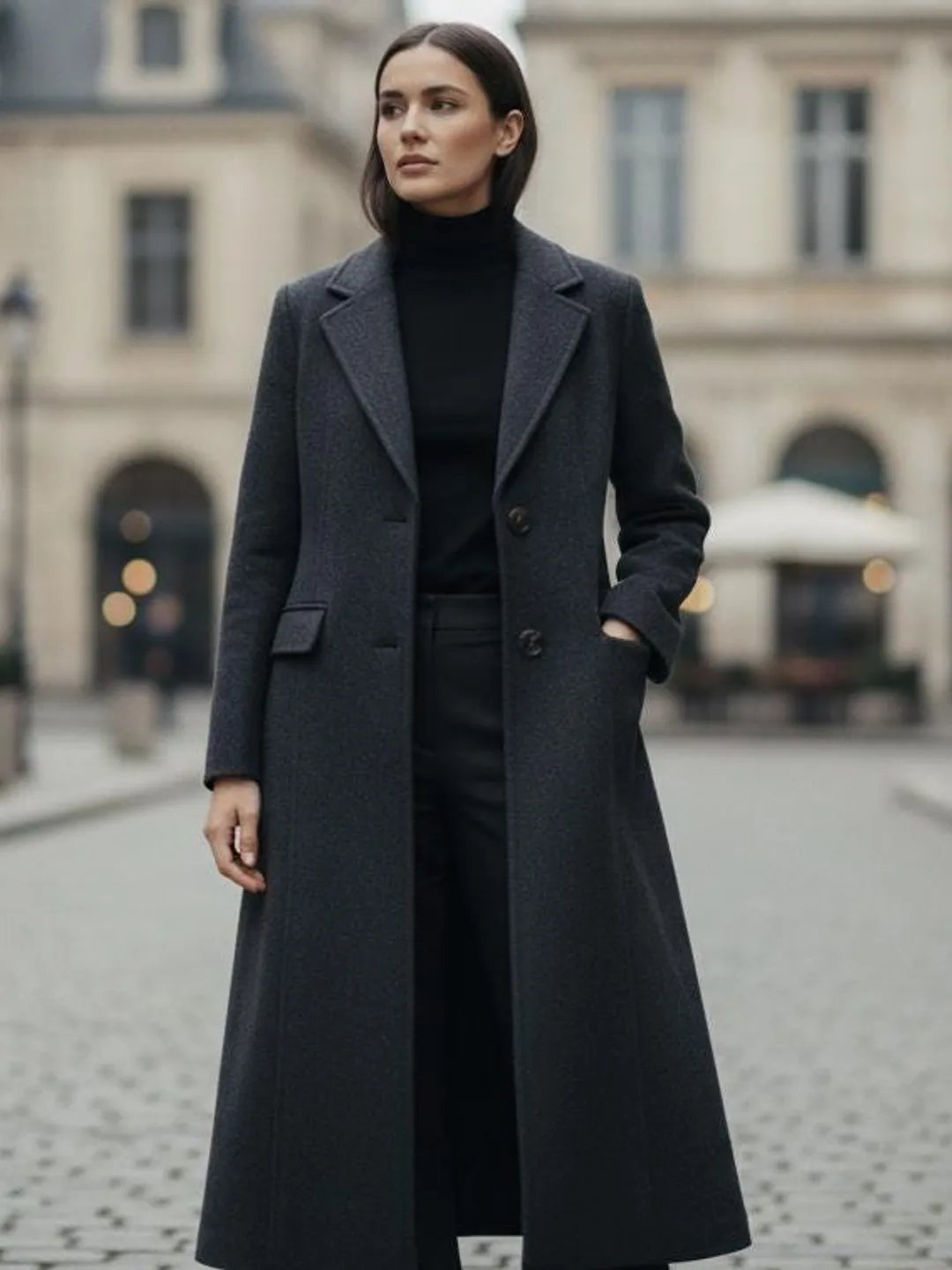 Overocoat Pattern Long Coat Sewing Pattern PDF – Women’s Overcoat Pattern – Winter Coat ...