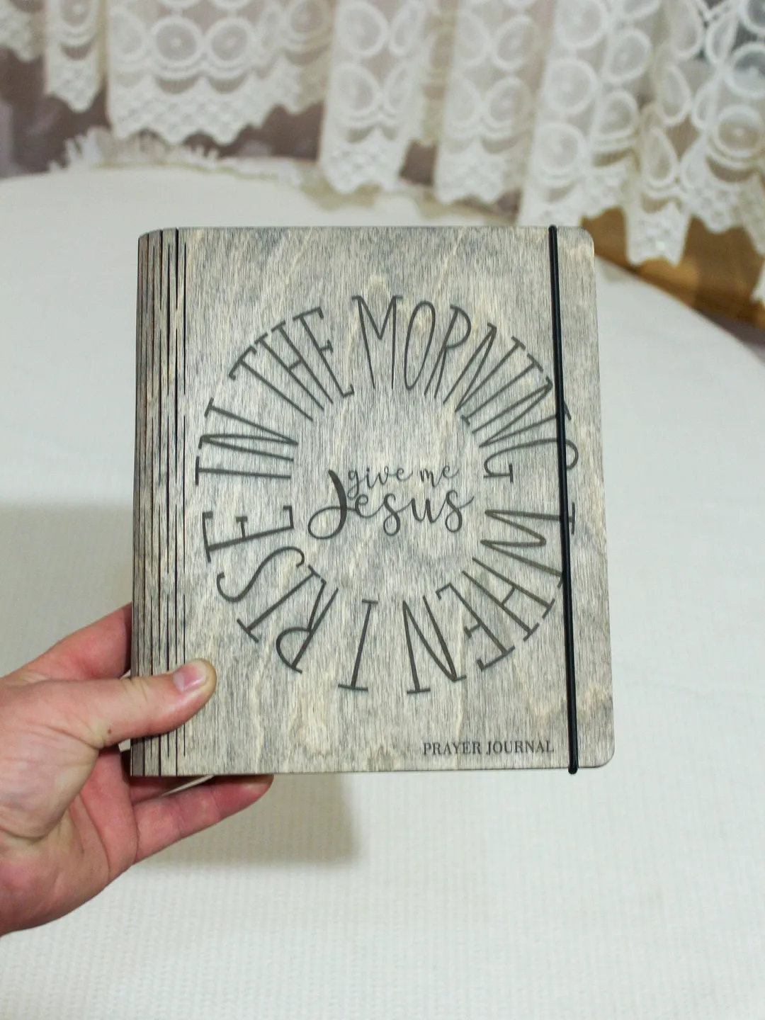 Custom Prayer Journal Diary Faithfulness Lined or Squared  Journal Travel Journal Bible Prayer Journal  Writing Journal Gift for Daughter